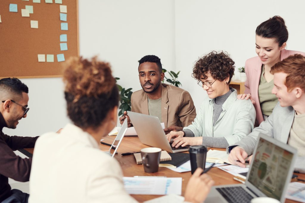 Team in the Office